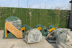 坦桑尼亞石膏粉生產(chǎn)線(xiàn)制作完畢，準(zhǔn)備發(fā)貨。